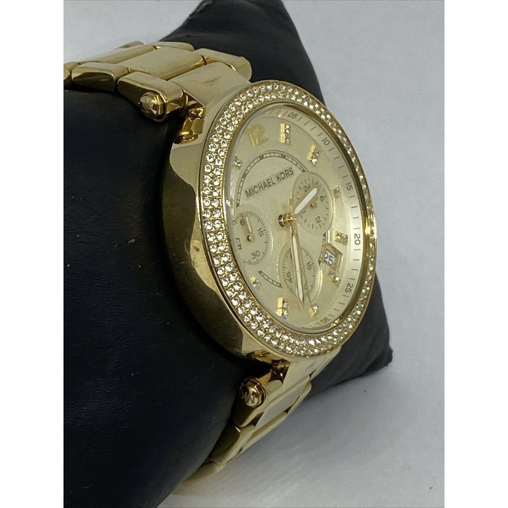 Michael Kors Parker MK5354 Womens Stainless Steel Analog Dial Quartz Watch MP731 - Picture 5 of 12